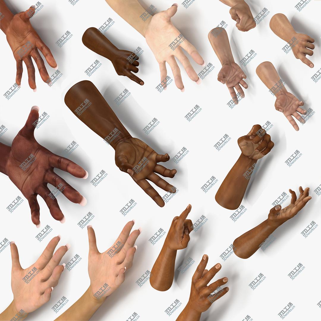 images/goods_img/2021040164/Hands Rigged Collection for Cinema 4D 3D/1.jpg